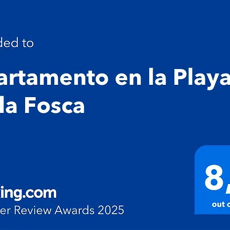 En La Playa De La Fosca Appartement